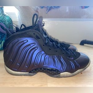 Kid's Nike Little Posite One 'Eggplant' Sneaker Foamposite Size 6.5Y